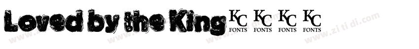 Loved by the King字体转换